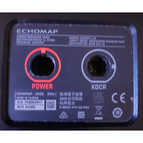 Garmin EchoMap UHD2 5" 54cv Marine Fish Finder Chartplotter Echo Map Tested Good - Picture 4 of 5